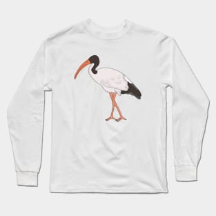 Ibis Bin Chicken Bird Long Sleeve T-Shirt